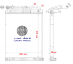 رادياتور بنز آتگو (BENZ ATEGO) - Image 2